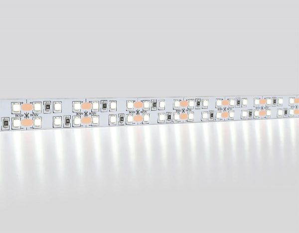 Светодиодная лента двухрядная Ambrella Light LED Strip 12В 2835 19,2Вт/м 6500K 5м IP20 GS1603