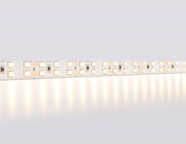 Светодиодная лента двухрядная Ambrella Light LED Strip 24В 2835 20Вт/м 3000K 5м IP20 GS3601