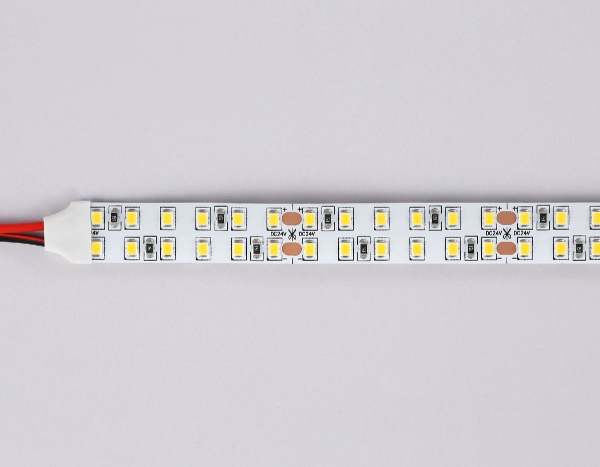 Светодиодная лента двухрядная Ambrella Light LED Strip 24В 2835 24Вт/м 3000K 5м IP20 GS3701