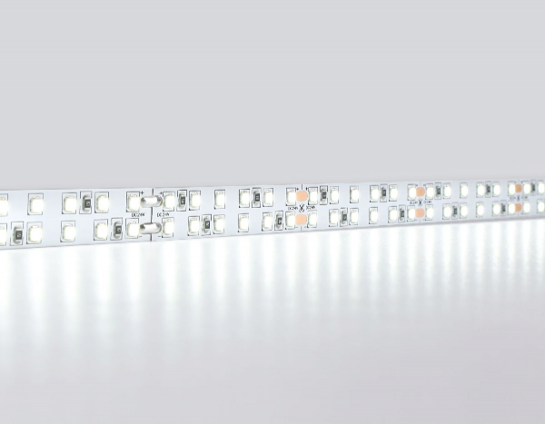 Светодиодная лента двухрядная Ambrella Light LED Strip 24В 2835 24Вт/м 6500K 5м IP20 GS3703