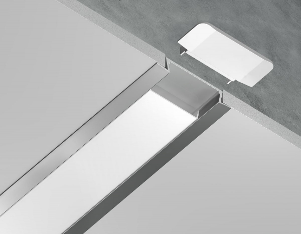 Алюминиевый встраиваемый профиль Ambrella Light Alum Profile GP1100AL