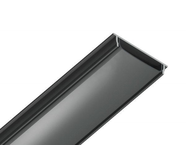 Алюминиевый накладной профиль Ambrella Light Alum Profile GP1600BK/BK