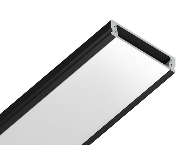 Алюминиевый накладной профиль Ambrella Light Alum Profile GP1800BK