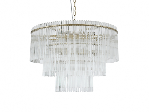 Подвесная люстра Newport 3689+9/C brass М0069628