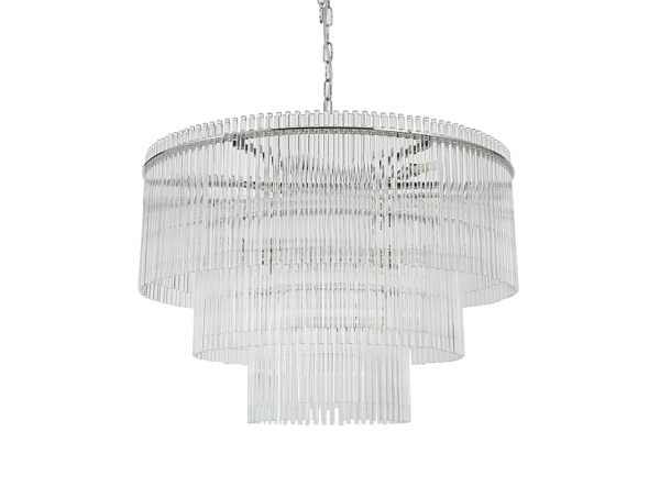 Подвесная люстра Newport 3689+9/C nickel М0069627