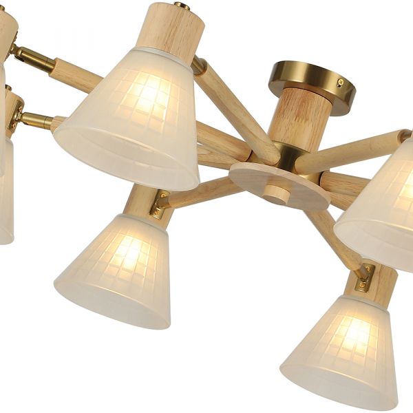 Люстра на штанге Arte Lamp Meleph A4096PL-8BR
