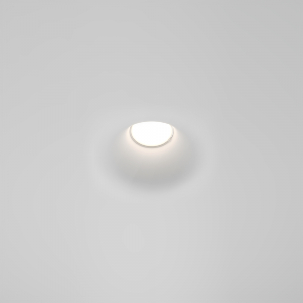 Встраиваемый светильник Maytoni Technical Downlight Gyps Modern DL002-1-01-W-1