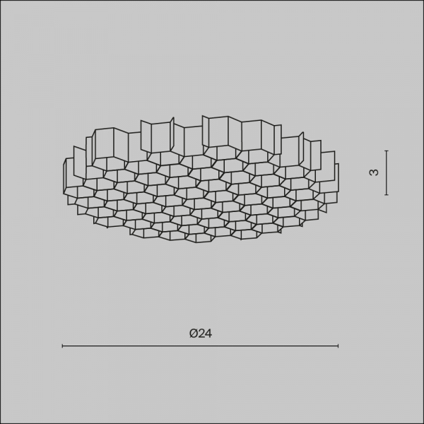 Светофильтр
 Maytoni Focus T HoneyComb-D24