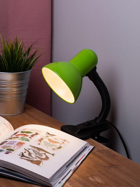 Настольная лампа Эра N-212-Е27-40W-GR Б0058670