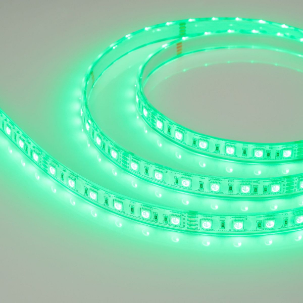Светодиодная лента герметичная Arlight RTW-PU-B60-12.5mm 24V RGB (14.4 W/m, IP68, Wire 2m, 5m) 029515(3)