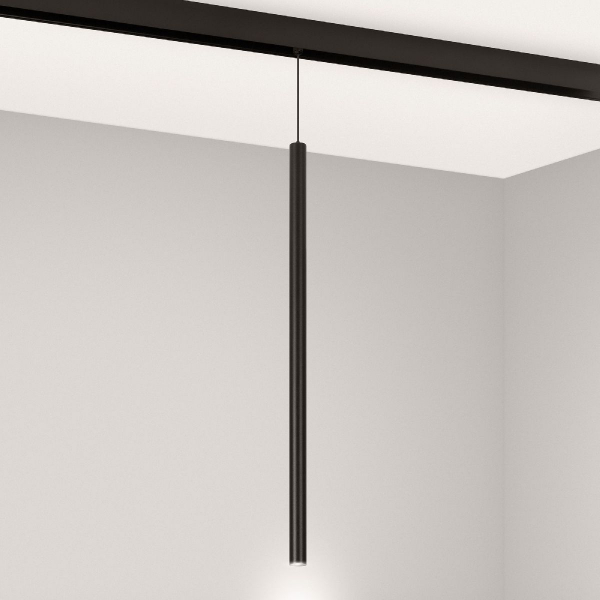 Трековый магнитный светильник Arlight MAG-ORIENT-SPOT-HANG-L500-R20-3W Day4000 (BK, 20 deg, 48V) 044505