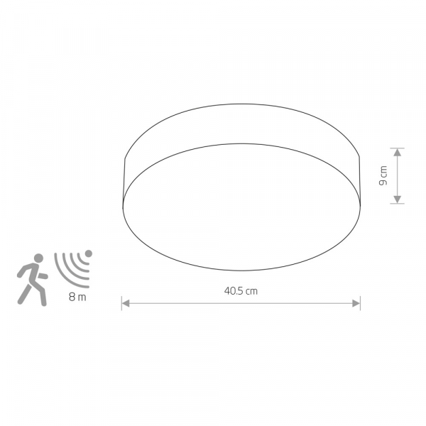Потолочный cветильник Nowodvorski Arena Graphite Graphite 10181