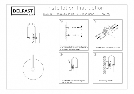 Belfast 6084-20 BL MB