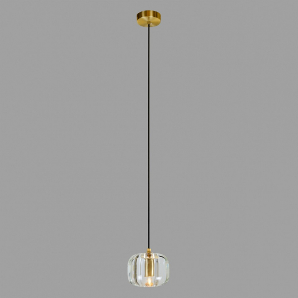 Подвесной светильник Belfast Pansy 6214-1 BR CL