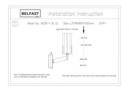 Belfast 6035-1 BL CL