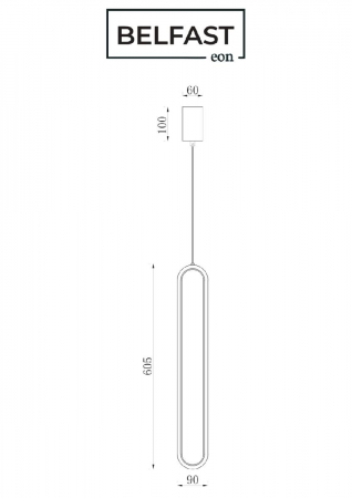 Belfast 86227-1W-60 BL