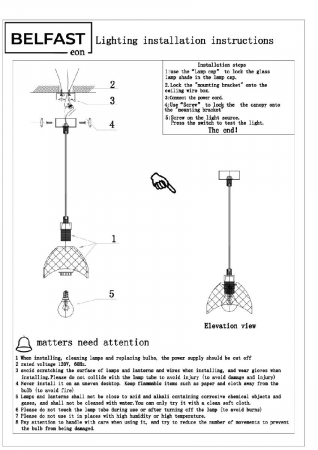 Belfast D33331-1 GL CA