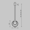 Maytoni MOD357PL-L14BS3K