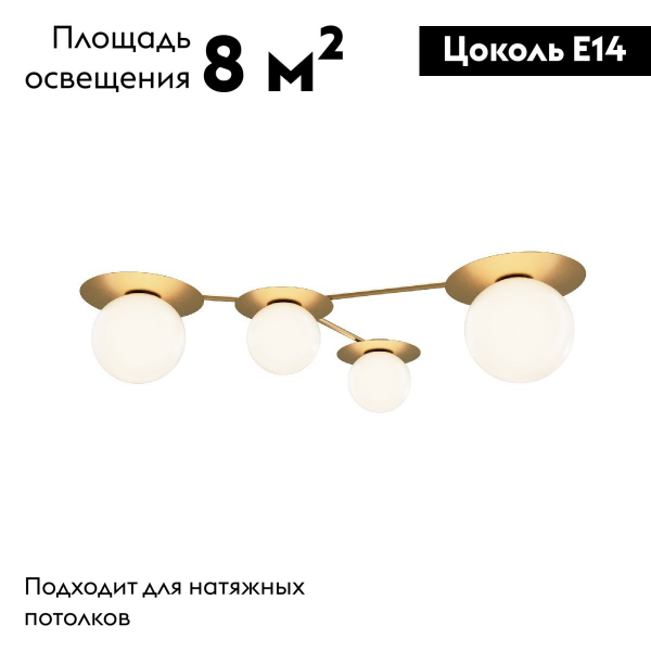 Потолочная люстра Maytoni Star sky MOD291CL-04BS