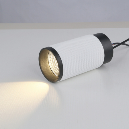 iLedex 1954-10W-3000K-36 BK+WH