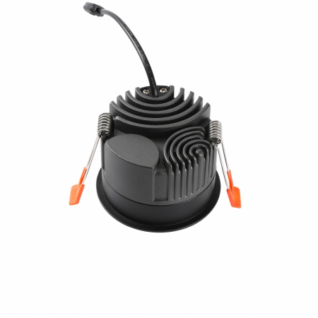 iLedex 112-12W-D80-3000K-24DG-BK