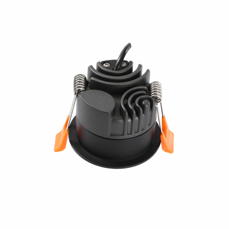 iLedex 107-7W-D64-4000K-24DG-BK