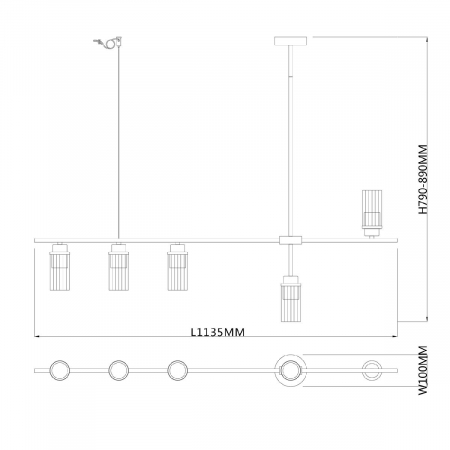 Escada 2100/5P Black