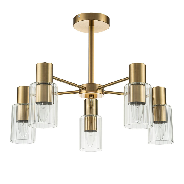 Люстра на штанге Escada Diversity 2120/5P Gold