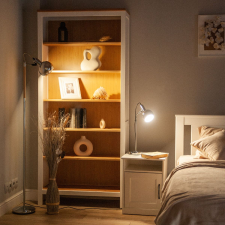 Uniel UML-T702 E14 SILVER+