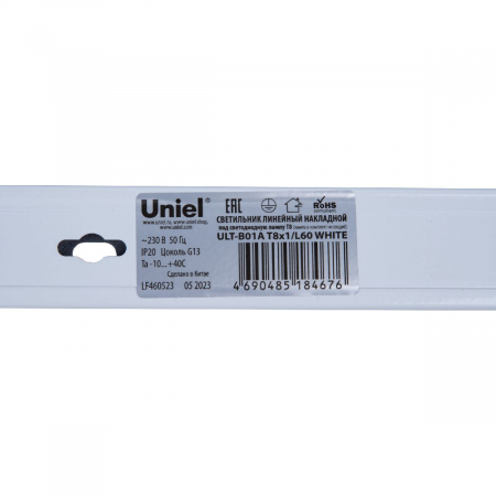 Uniel ULT-B01A T8x1/L60 WHITE