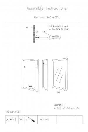Garda Decor 19-OA-8151