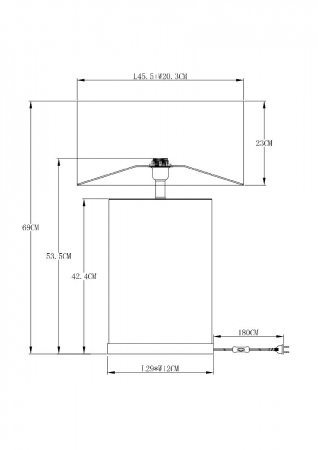 Arte Lamp A5058LT-1PB