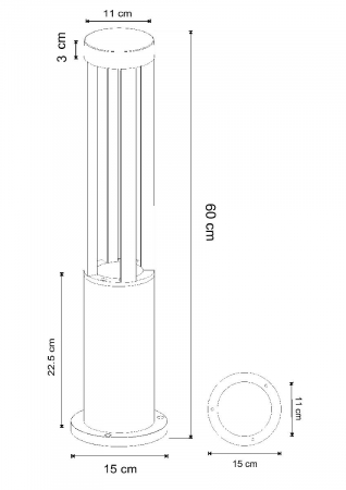 Arte Lamp A1060PA-1BK
