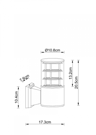 Arte Lamp A5315AL-1BK