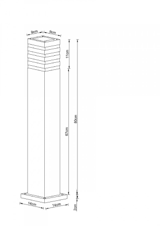 Arte Lamp A4418PA-1BK