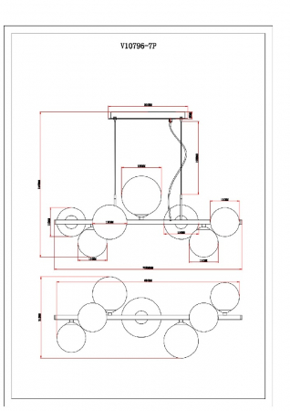 Moderli V10796-7P