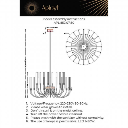 Aployt APL.852.07.80
