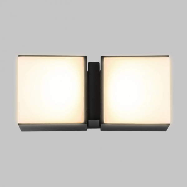 Уличный настенный светильник IMEX Wels IL.0014.0026-2-BK