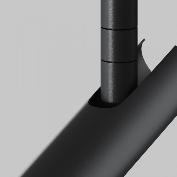 Подвесной встраиваемый светодиодный светильник Maytoni Technical Pendant Focus T P141RS-L125-6W3K-B