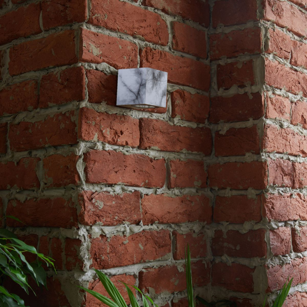 Уличный настенный светильник Uniel UUL-P41A 6W/GU10 IP65 MARBLE UL-00011361