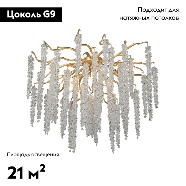 Потолочная люстра Vitaluce V2855-8/7PL