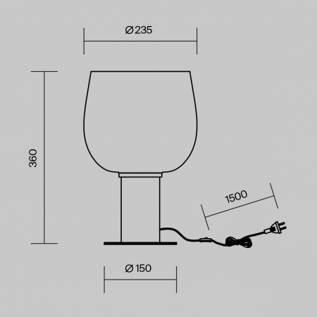 Maytoni MOD414TL-01B
