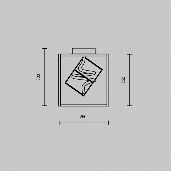 Потолочный светильник Maytoni Membrane MOD345CL-L9BS3K