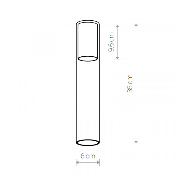 Плафон Nowodvorski Cameleon Cylinder L 8540