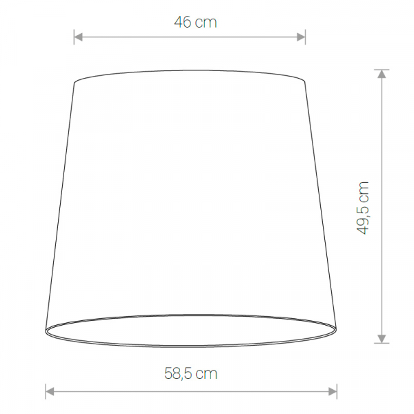 Абажур Nowodvorski Cameleon Cone L 8408