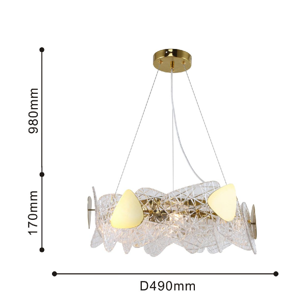 Подвесная люстра F-Promo Krakle 4249-6P
