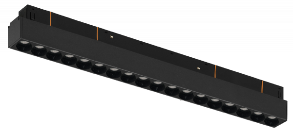 Трековый магнитный светильник iLedex Vision 4822-002-L350-18W-38DG-4000K-BK