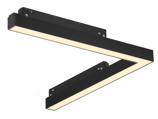 Трековый магнитный светильник iLedex Vision 4822-013-L320-16W-110DG-3000K-BK