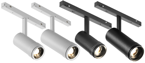 Трековый магнитный светильник iLedex Vision ZOOM 4822-020-D47-10W-10/60DG-3000K-BK