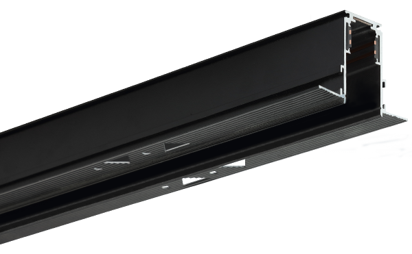 Шинопровод магнитный встраиваемый iLedex Vision 4822-65/48-1000-BK